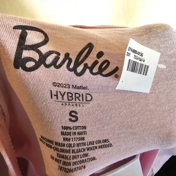 2/$20 New Barbie Crop Tee - Picture 3 of 7